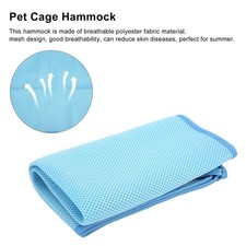 Pet Cage Hammock Breathable Cool Hanging Pet Summer Mesh Bed for Cat Guinea Pig