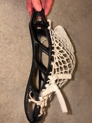StringKing Mark 1 Lacrosse Head   Black   Strung