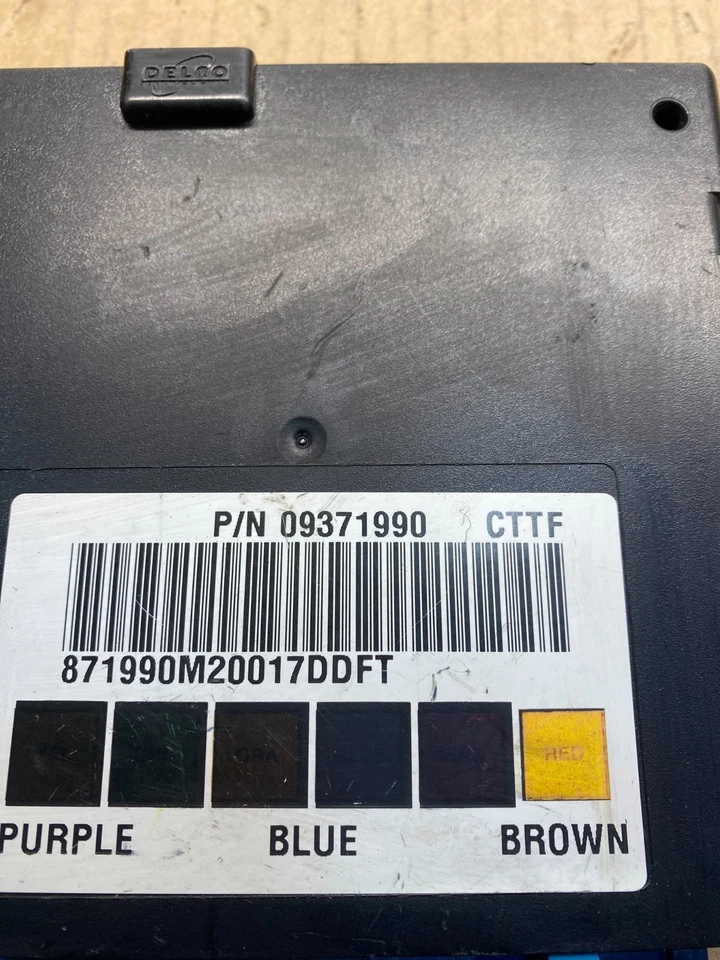 1999 - 2002 年雪佛兰 Tahoe 育空车身控制 BCM 模块原始设备制造商 V6514 DG — 第 4/4 张图片
