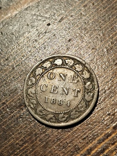 1884 Canada Large Cent — photo from the most recent tracked eBay sale