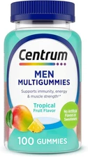 Centrum Men's Multivitamin Gummies, Immune, Energy, 100 Count (Pack of 1) 