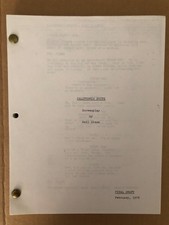 California Suite 1978 Comedy/Romance Screenplay by Neil Simon
