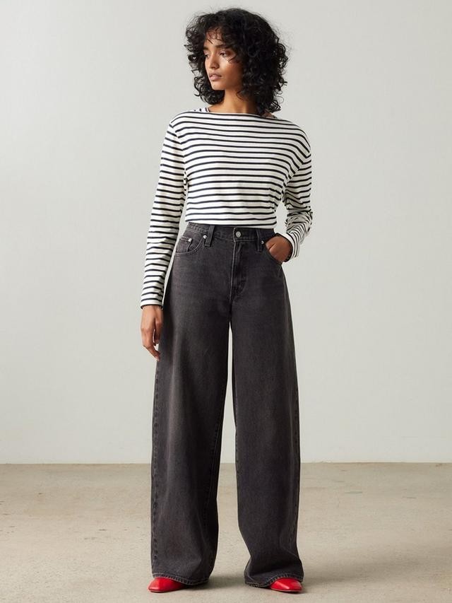 Levi's XL Straight Oversized Baggy Jeans Influential Lady Mid Rise W28/L29