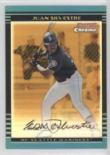 2002 Bowman Chrome Gold Refractor 8/50 Juan Silvestre #326 0b5