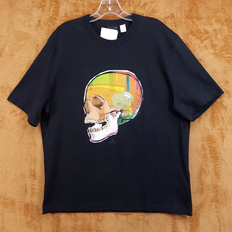 PS Paul Smith MENS SLIM FIT - T-shirt imprimé - blacks/noir