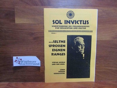 Sol Invictus : Schriftenreihe für des Freundeskreises für Brauchtum und K 358835