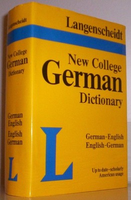 Dic Langenscheidt New College German: German-English English-German (Langens...
