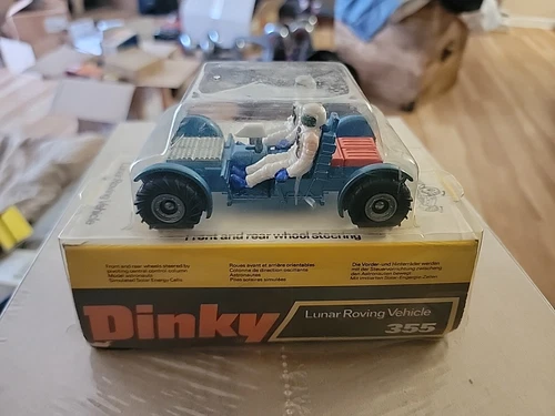 DINKY Toys # 355 LUNAR ROVING VEHICLE  Vintage 1973 In Original Boxed.