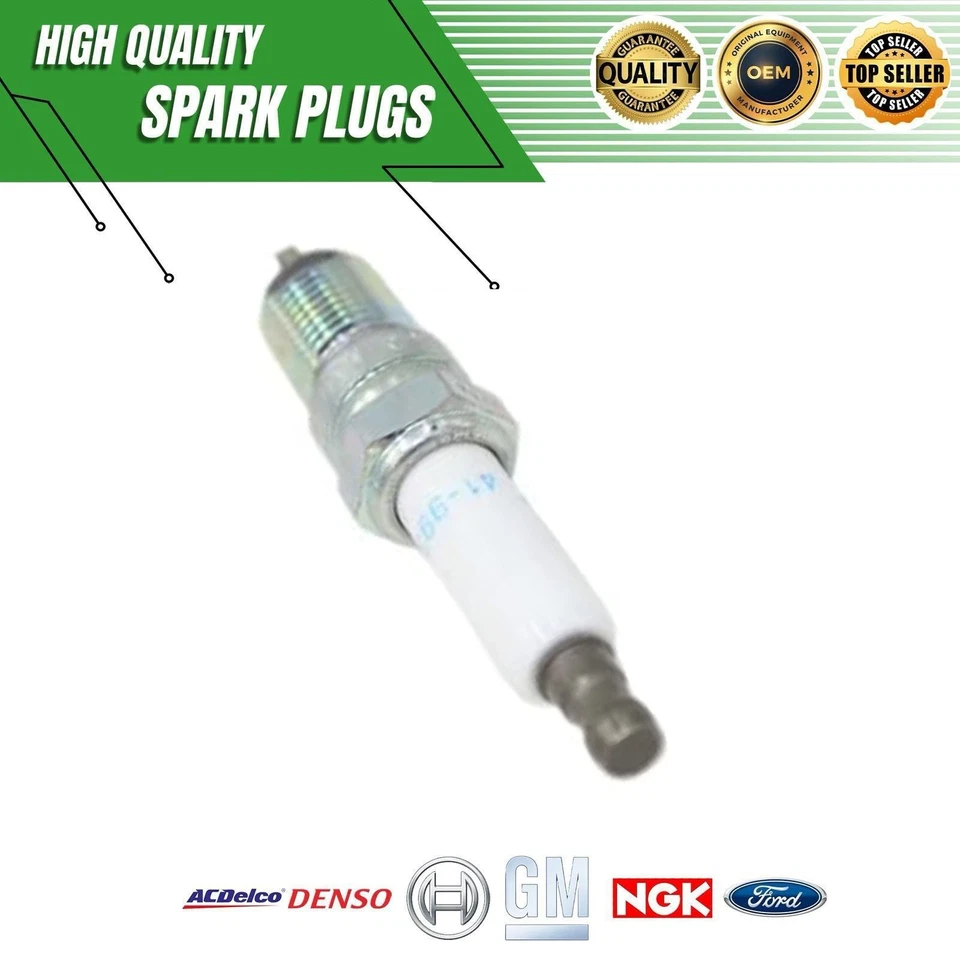 8x bujías Acdelco originales para Chevrolet K1500 1996-02 GMC P3500 C1500 5,0 L Foto 2 de 4