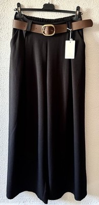 Pantalon De Pata Ancha Negro