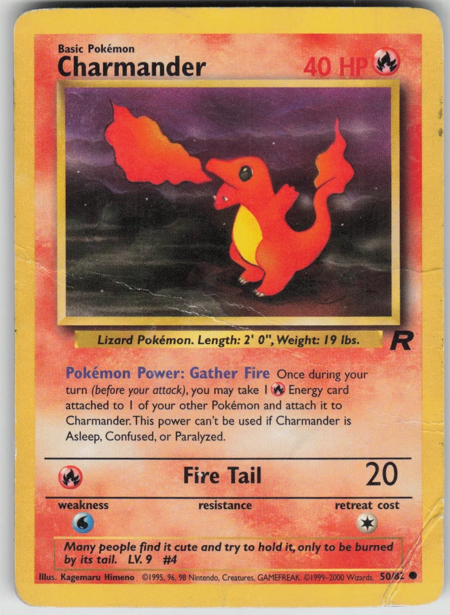 Charmander Pokémon Individual Cards for sale