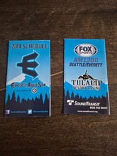 2014 Everett AquaSox Pocket Schedule