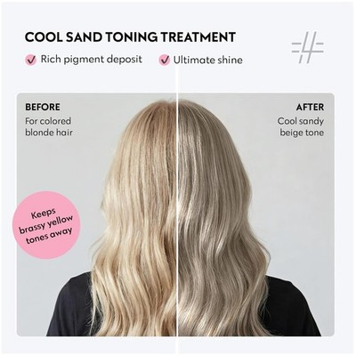 Blonde Hair Gloss - Cool Sand Color Depositing Conditioner