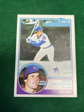 1983 Topps - Ryne Sandberg #83 Rookie Card
