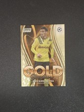 Marketplace image: 2022-23 Stadium Club Chrome Giovanni Reyna Glimpses of Gold SuperFractor #1/1