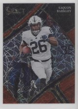 2023 Panini Select Draft Picks Field Level Red Lazer Prizm Saquon Barkley 2y0