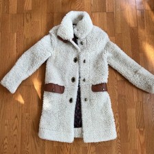 Coach Shearling Coat | Lambs Leather | Luxury...