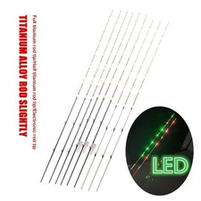 Led Half-titanium Fishing Rod Tip Fishing Rod Top  Ice Fishing