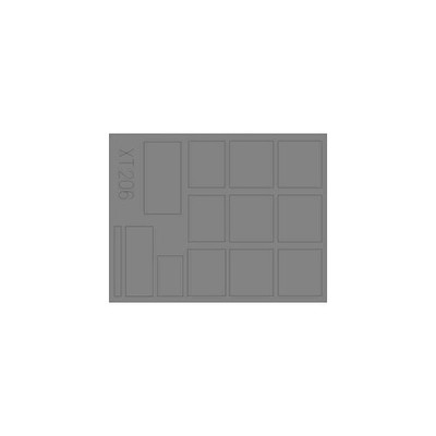 EDUARD XT206 MASK WINDOWS L 4500 BÜSSING NAG AFV CLUB 1/35