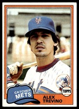 1981 Topps Alex Trevino Boston Red Sox #23