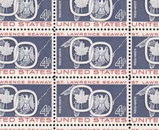 SCOTT 1131    ST. LAWRENCE  SEAWAY   4 CENT MNH  FULL  SHEET OF  50