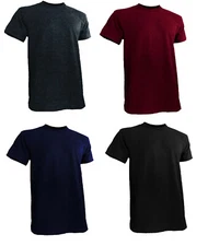 Styllion Big and Tall Mens Shirts Crew Neck - Mid Weight - CRSS - 2XLT - 8XLT