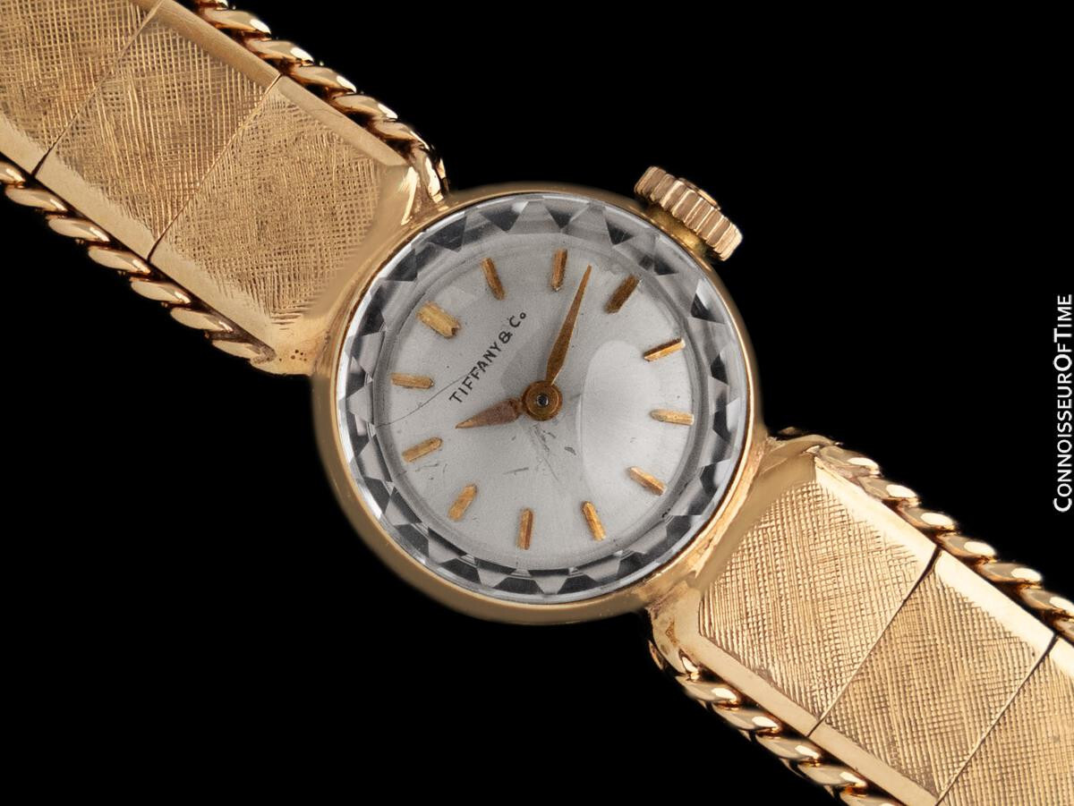 1960's TIFFANY & CO. Ladies Vintage 14K Gold Dress Watch 1960's TIFFANY & CO. Ladies Vintage 14K Gold Dress Watch