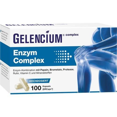 HEILPFLANZENWOHL GMBH GELENCIUM Enzym Complex hochdosiert mit Bromelain 100 Kapseln PZN 18438501