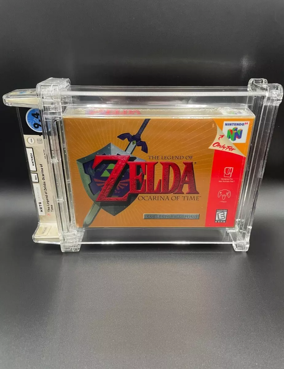 Legend of Zelda: Ocarina of Time - CE N64, 1998 Factory Sealed WATA 9.4 A++  RARE