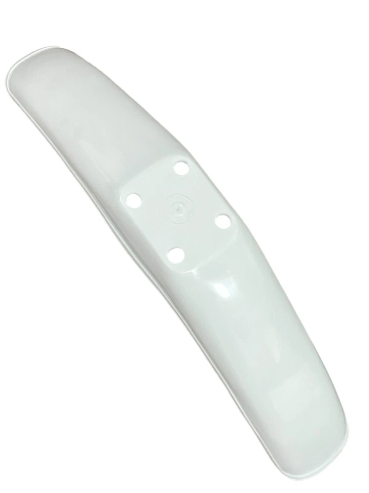 White COLOR YAMAHA DT100 DT125 DT175 DT250 DT400 FRONT FENDER - image 3 of 4