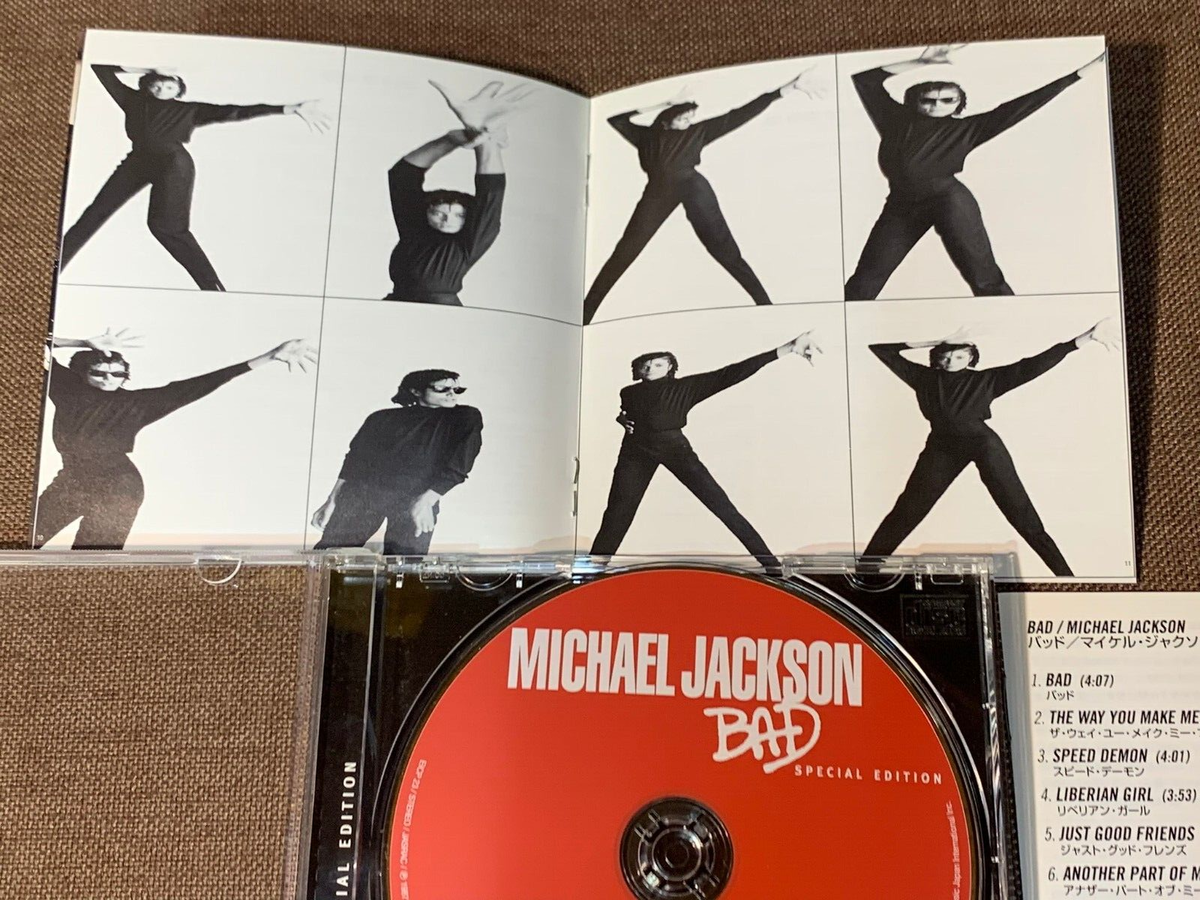 MICHAEL JACKSON Bad JAPAN CD 2001 Special Edition EICP23 MICHAEL JACKSON Bad JAPAN CD 2001 Special Edition EICP23