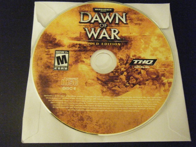 Warhammer 40,000: Dawn of War II -Disc 4 - Gold Edition (PC, 2010) - Disc 4 Only
