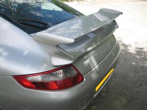 Gt3 Fiber Glass Rear Spoiler Wing Fit Porsche 997 1 997 2 911 Carrera S C4s Ebay