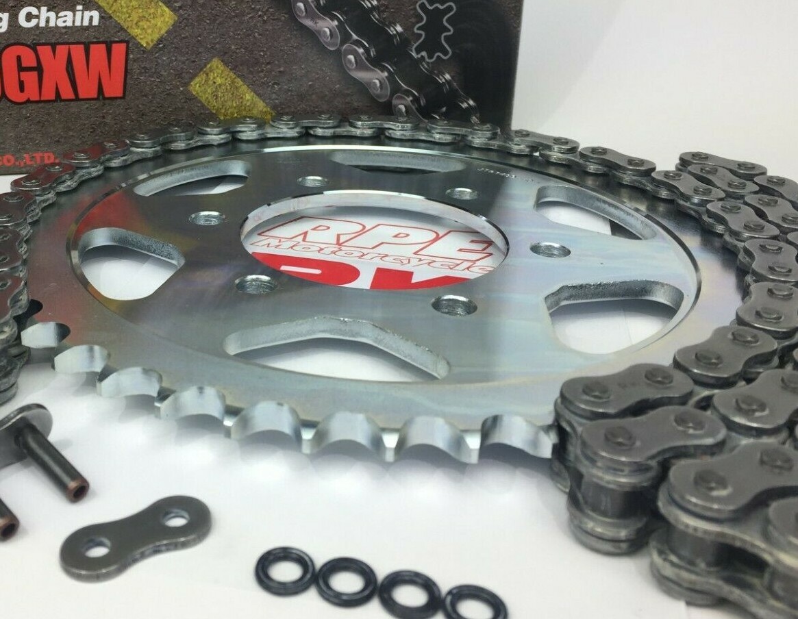 RK 530 GXW 2006-11 ZX14 NINJA ZX-14 Race Strength Silver