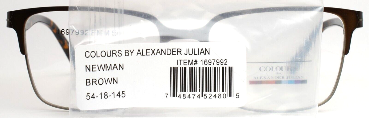 Alexander Julian ブラウン COLOURS by Alexander Julian Noonan Brown Womens Rectangle