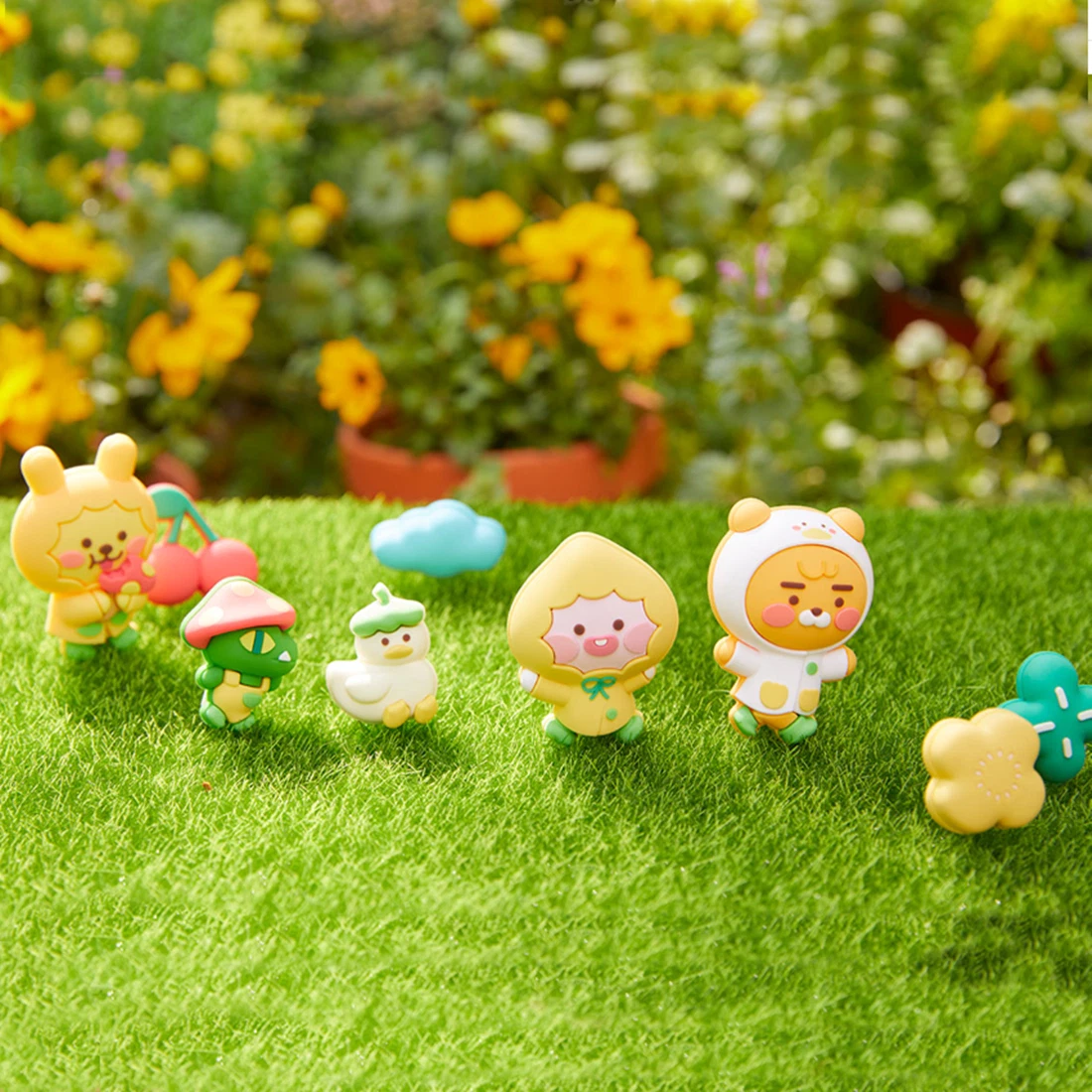 KAKAO FRIENDS Rainy Garden Silicone Charm OFFICIAL MD Gift Crocs