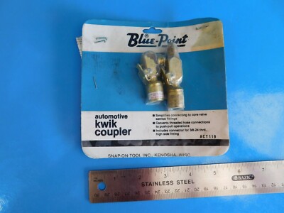 Blue Point Quick Coupler USED ,BLUE POINT A/C QUICK COUPLER SET ,PART # ACT119 | eBay