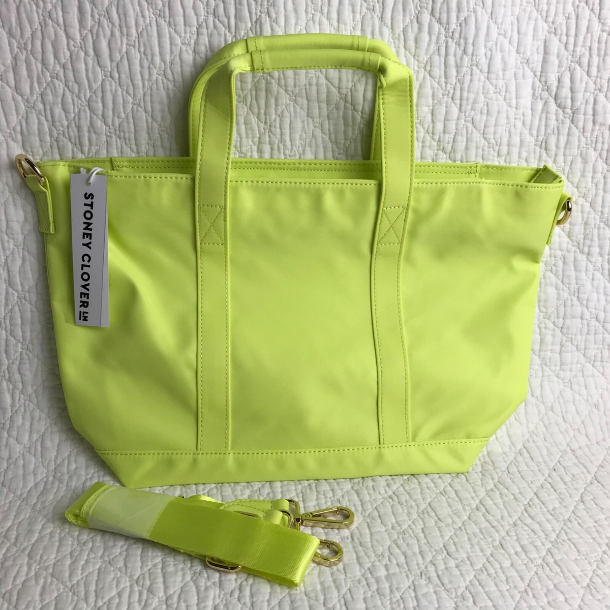 Stoney Clover Lane Classic Mini Tote One SZ Lime SCL-NMT-014 NWT