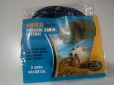 2X Parasole Universale Per Finestra Auto 44x38 CM Con Ventosa