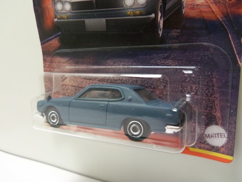 2022 Matchbox '71 Nissan Skyline 2000 GTX #6/12 - Matte Blue - MONMC - 1/64 S - Imagen 4 de 5