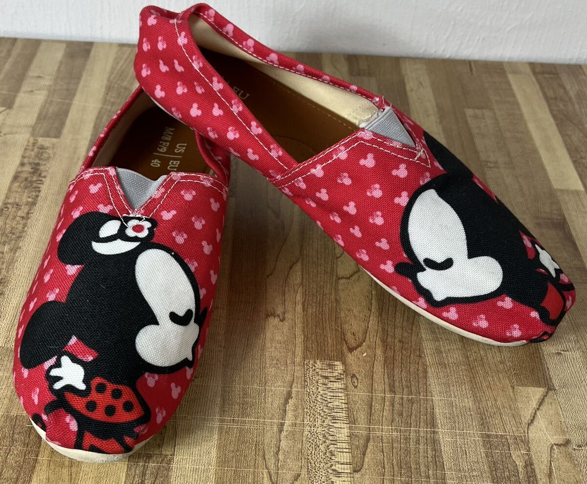 Disney Toms Toms Minnie Mouse Shoes Mickey Minnie Womens Light