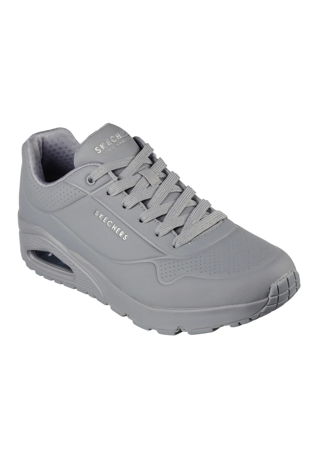 Skechers Mens Sport Casual UNO STAND ON AIR Кроссовки мужские 52458 серый 14590₽
