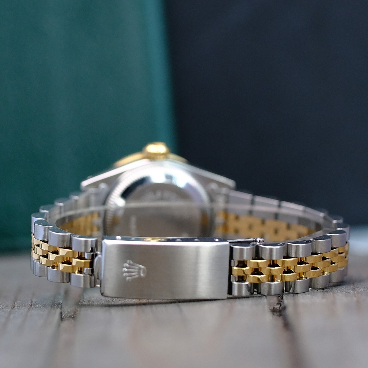 Rolex Ladies Datejust 69173 Two-Tone 18KY & Steel White MOP