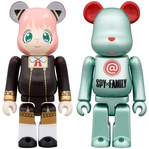 BE＠RBRICK SPY×FAMILY 100% 2PCS SET Figure, Approx. 70mm, Painted 