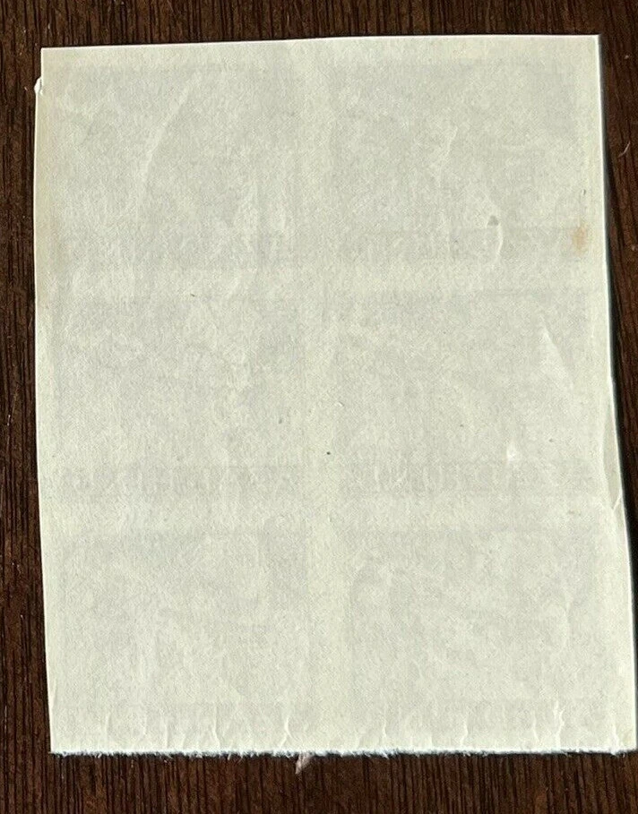 1943 GERMANY INDIA LEGION 3RD REICH AZAD HIND IMPERF LOT BLOCK OF 6 STAMPS - Image 2 of 2