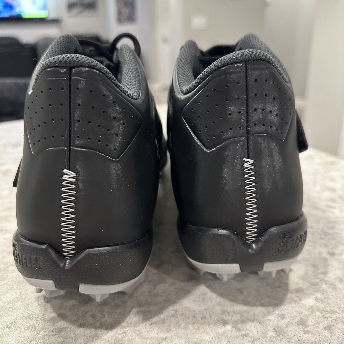Size 13 - Nike Force Trout 8 Keystone Black Gray Baseball 