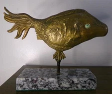 GEORGES BRAQUE BRONZE SCULPTURE " EUNICE " SIGNED AND NUMBERED
