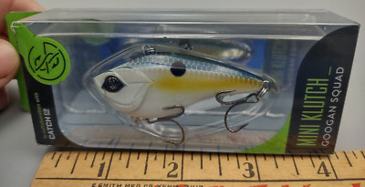 Leurre De Pêche Googan Squad Mini Klutch Sans Lèvres, Couleur Ghost Gill, 2 1/4"