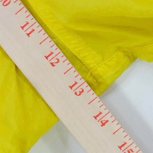 Rare Vintage NIKE Tonal Swoosh Swimming Trunks 90s 2000s Bright Yellow Youth L - Picture 9 of 9