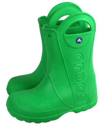 Crocs It Rain Boots Wetter-Stiefel unisex Gr.32/33 (J1) guter Zustand